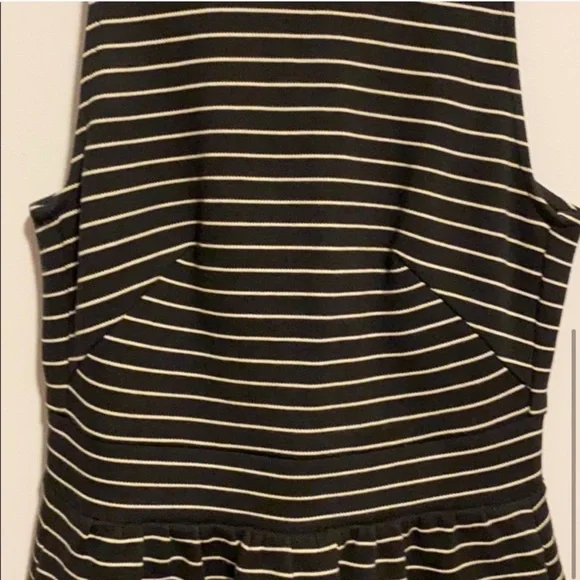 MADEWELL Pierside Tank Dress Black SZ XXS - Picture 4 of 7